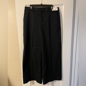 NWT Uniqlo Wide Leg Chino - XL Black